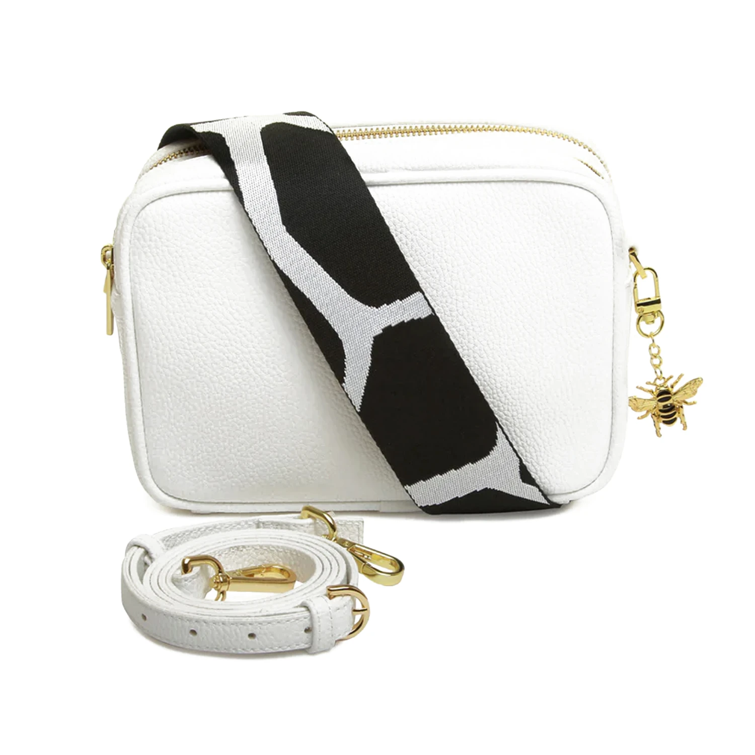 Personalised Cross Body Bag – White 3 Personalised Cross Body Bag – White