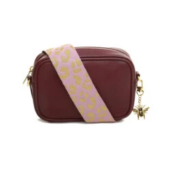 Personalised Mini Cross Body Bag – Plum