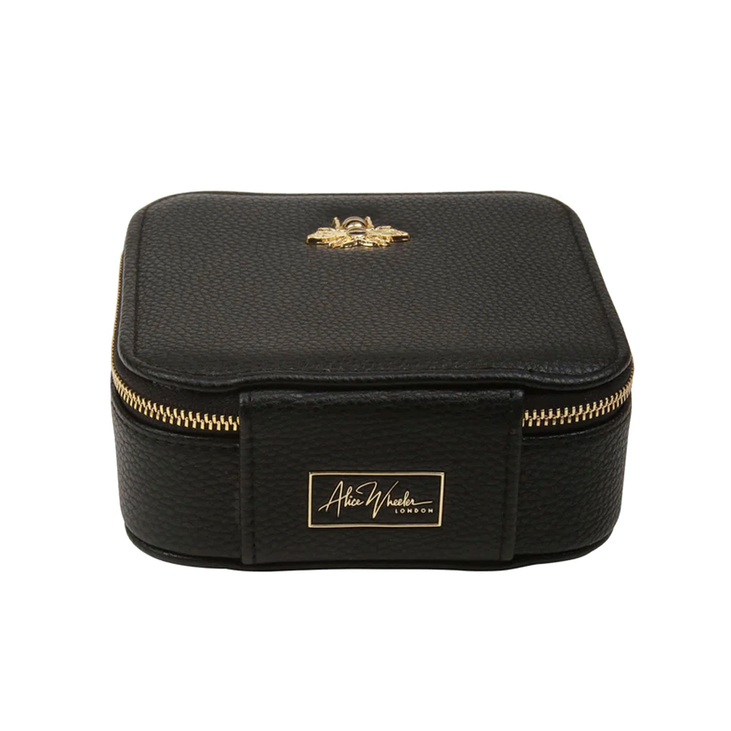 Personalised Travel Jewellery Box – Black 5 Personalised Travel Jewellery Box – Black - Image 3