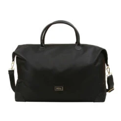Personalised Bayswater Weekend Bag – Black -Fashion Accessories AW5722 2