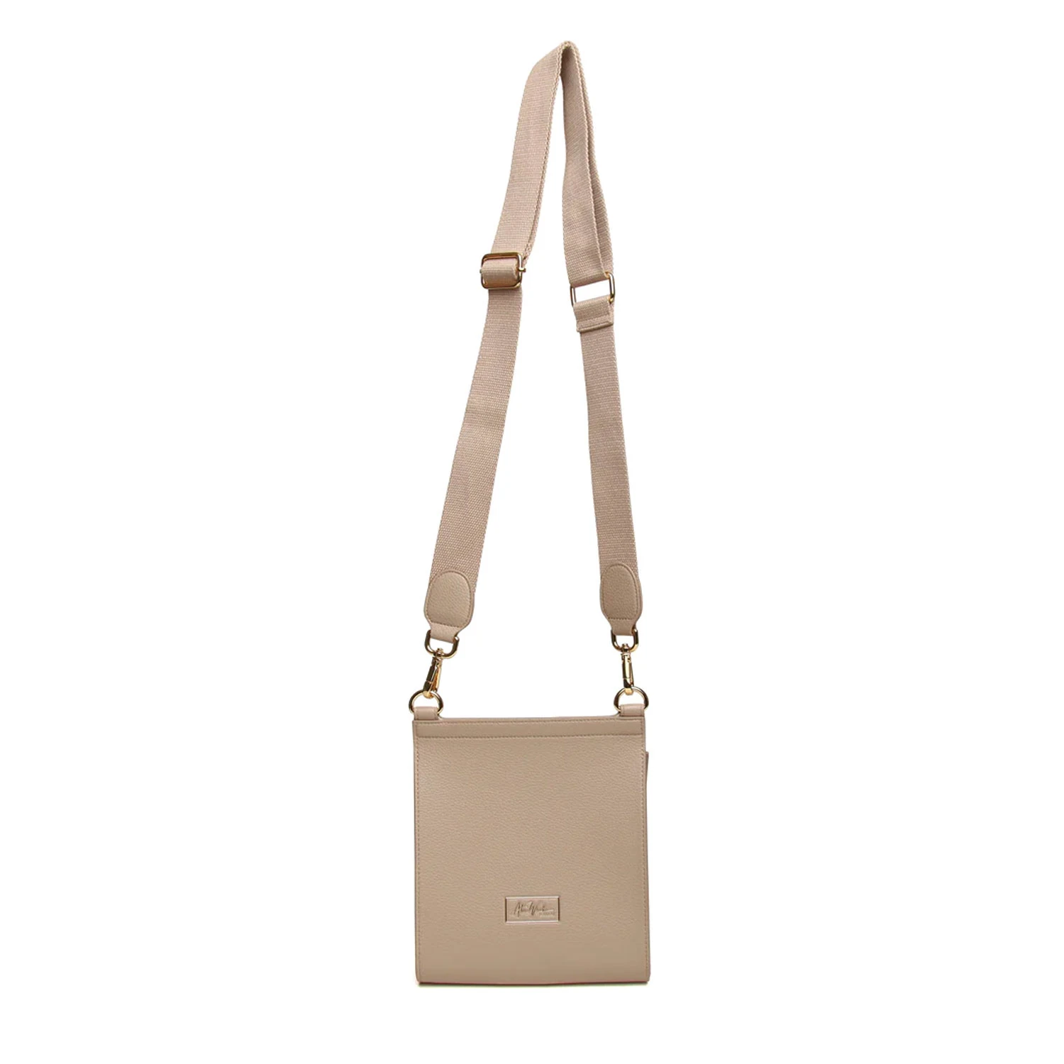 Personalised Bloomsbury Cross Body Bag – Stone 6 Personalised Bloomsbury Cross Body Bag – Stone - Image 4