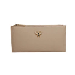 Brunel Purse With Initials – Stone