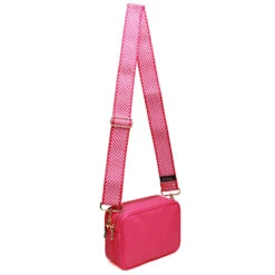 Personalised Cross Body Bag – Hot Pink -Fashion Accessories AW5825 4