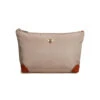Personalised Harrow Travel Cosmetic Bag – Stone -Fashion Accessories AW5850