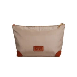 Personalised Harrow Travel Cosmetic Bag – Stone 8 Personalised Harrow Travel Cosmetic Bag – Stone -Fashion Accessories AW5850 2