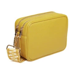 Personalised Cross Body Bag – Yellow -Fashion Accessories AW5866 2