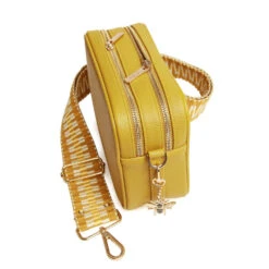 Personalised Cross Body Bag – Yellow -Fashion Accessories AW5866 3