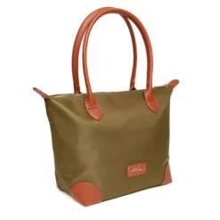 Personalised Olive Green Shoreditch Tote Bag – Medium -Fashion Accessories AW5889 4