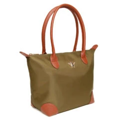 Personalised Olive Green Shoreditch Tote Bag – Medium -Fashion Accessories AW5889 6