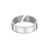 Adjustable Band Steel Ring – Stainless Steel