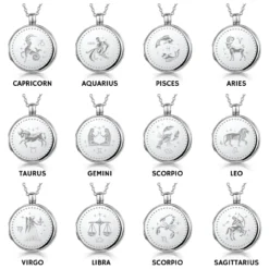 Zodiac Personalised Locket – Silver 17 Zodiac Personalised Locket – Silver -Fashion Accessories AllZodiacsAvailable 4 900x