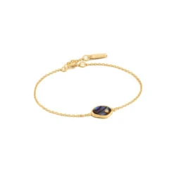 Ania Haie Tidal Abalone Personalised Bracelet – Gold