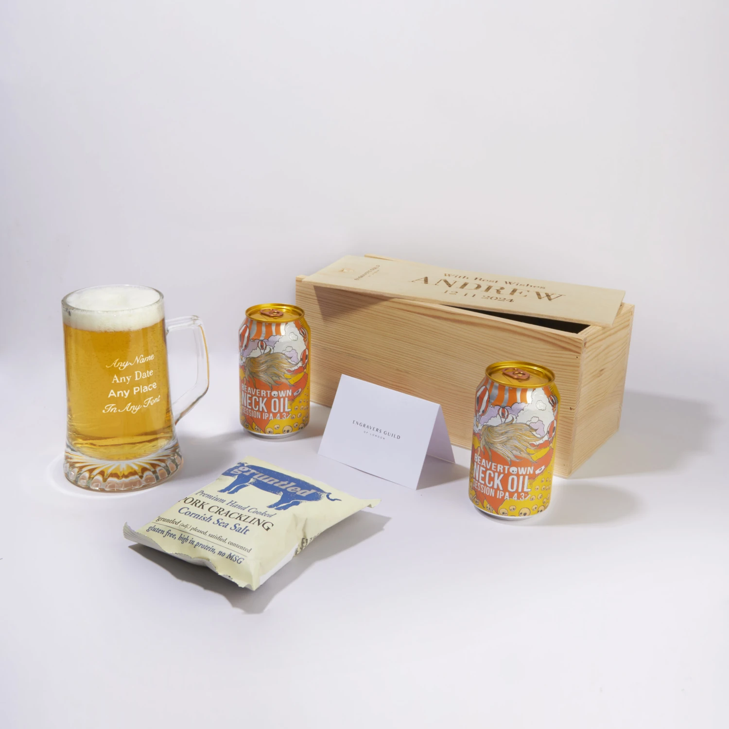 Craft Beer Hamper With Engraved Glass Tankard 4 Craft Beer Hamper With Engraved Glass Tankard - Image 2