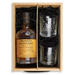 Whisky Hamper With Engraved Glasses