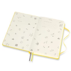 Moleskine Personalised Baby Journal -Fashion Accessories Baby Personalised Notebook open front