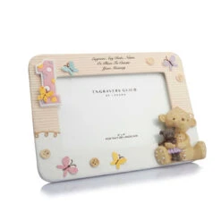Personalised My First Birthday Pink Photo Frame – 4×6