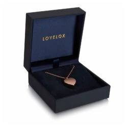 Heart Urn Ashes Necklace – Rose Gold -Fashion Accessories DCPD 1179 RGP in box