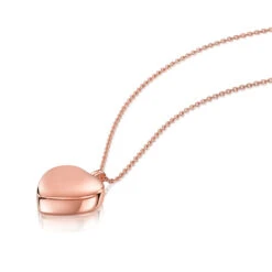 Heart Urn Ashes Necklace – Rose Gold -Fashion Accessories DCPD 1779 RGP 3