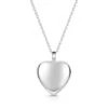 Heart Urn Ashes Necklace – Silver -Fashion Accessories DCPD 1779 SS