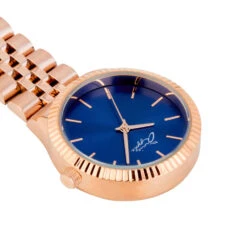Callista Rose Gold & Navy Nurse Watch -Fashion Accessories E 1