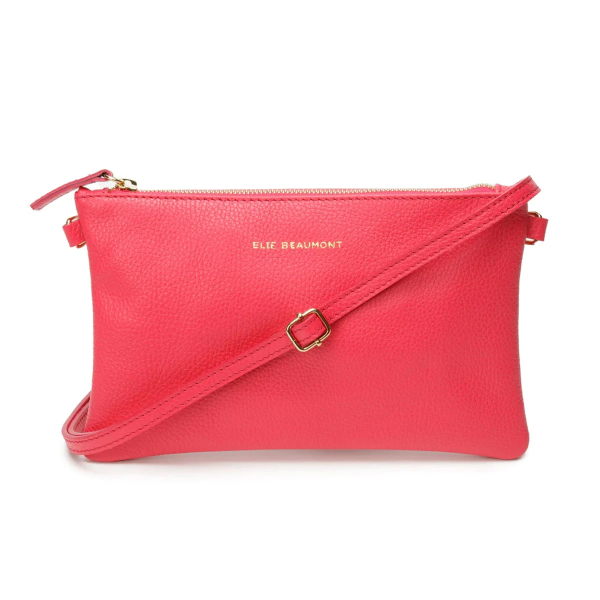 Personalised Leather Pouch Bag – Azalea 3 Personalised Leather Pouch Bag – Azalea