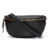 Personalised Leather Sling Bag – Black -Fashion Accessories EB Slingbag Black