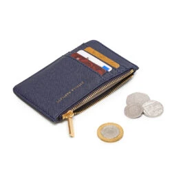 Estella Bartlett Personalised Navy Card Purse -Fashion Accessories EBP2350 4