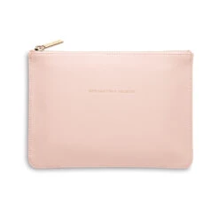 Personalised Blush Pouch Bag – Medium