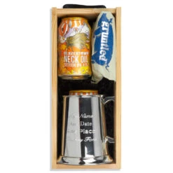 Craft Beer Hamper With Engraved Pewter Tankard