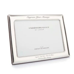 Solid Silver Classic Photo Frame – 5×7 10 Solid Silver Classic Photo Frame – 5×7 -Fashion Accessories FR065 W BX SS scaled 1