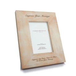 Personalised Villandry Light Wood Photo Frame – 4×6