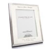 Personalised Elegance Silver Plated Photo Frame – 5×7 -Fashion Accessories FS77657 Engraved Portrait scaled 1