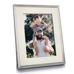 Personalised Elegance Silver Plated Photo Frame – 5×7 10 Personalised Elegance Silver Plated Photo Frame – 5×7 -Fashion Accessories FS77657 Example scaled 1