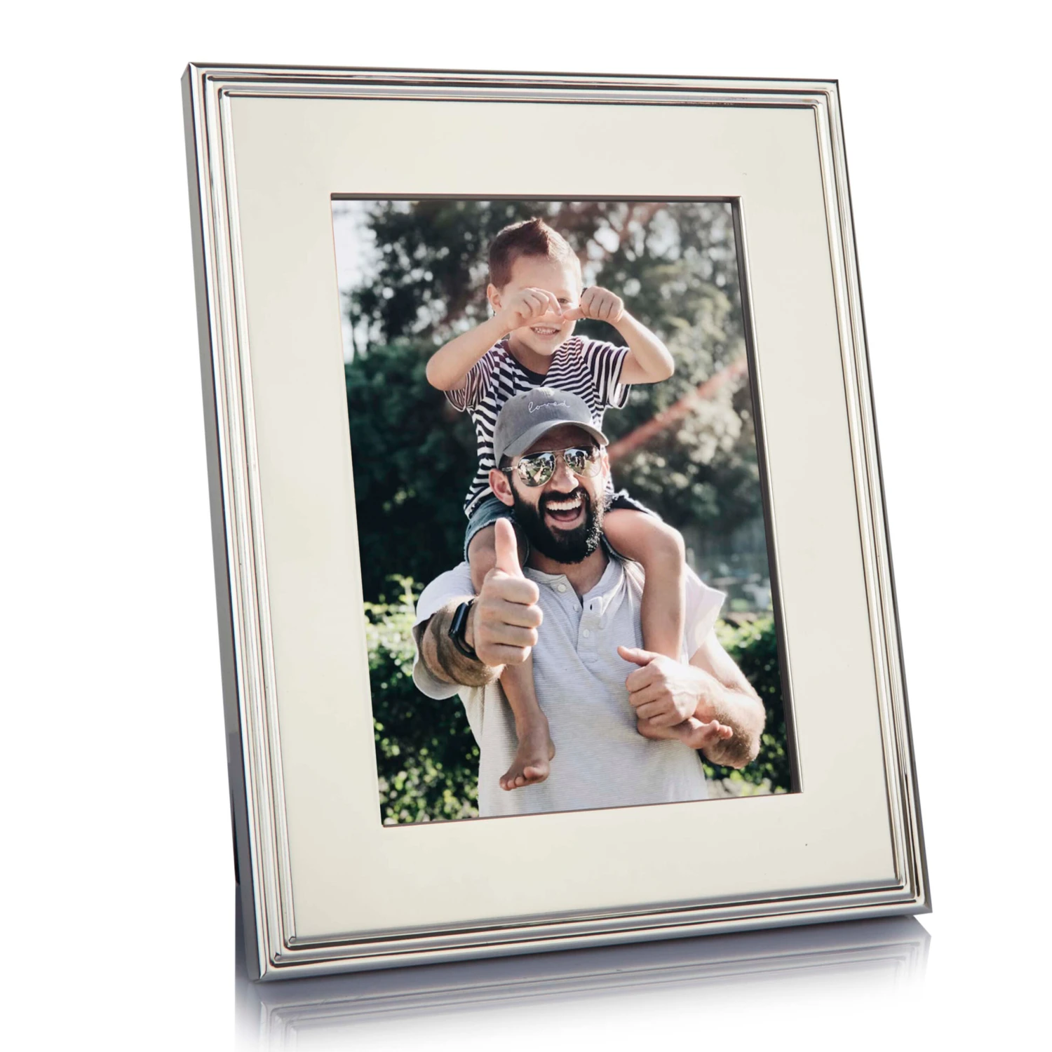 Personalised Elegance Silver Plated Photo Frame – 5×7 5 Personalised Elegance Silver Plated Photo Frame – 5×7 - Image 3