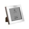 Solid Silver Modern Photo Frame – 3×3 -Fashion Accessories FSQ2 W BX SS scaled 1