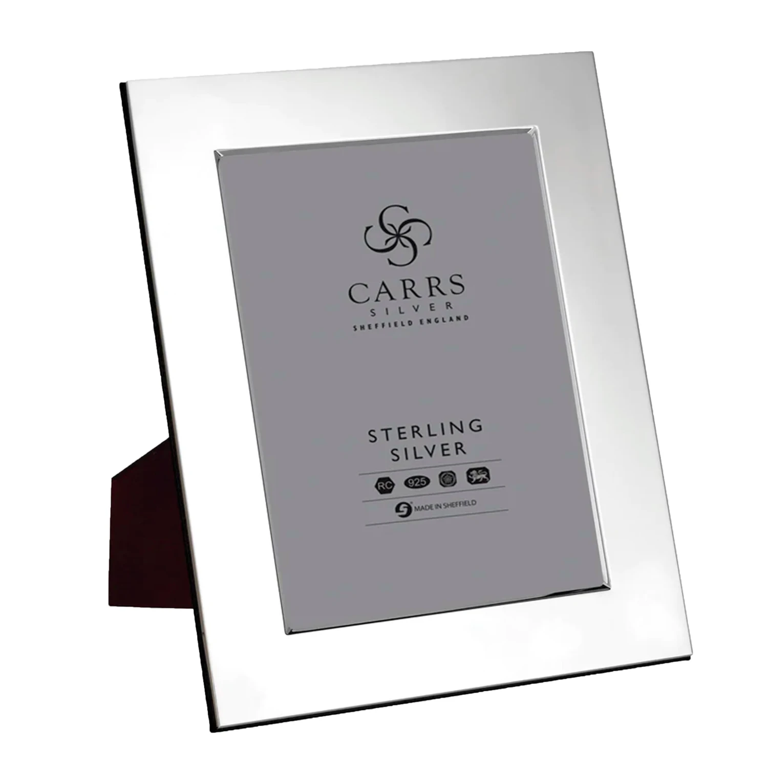 Solid Silver Wide Modern Photo Frame – 5×7 3 Solid Silver Wide Modern Photo Frame – 5×7