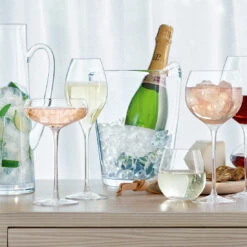 Personalised Angular Prosecco Glass -Fashion Accessories G1309 10 301