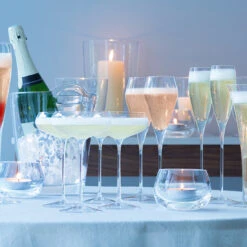 Personalised Angular Prosecco Glass -Fashion Accessories G1309 10 301 4