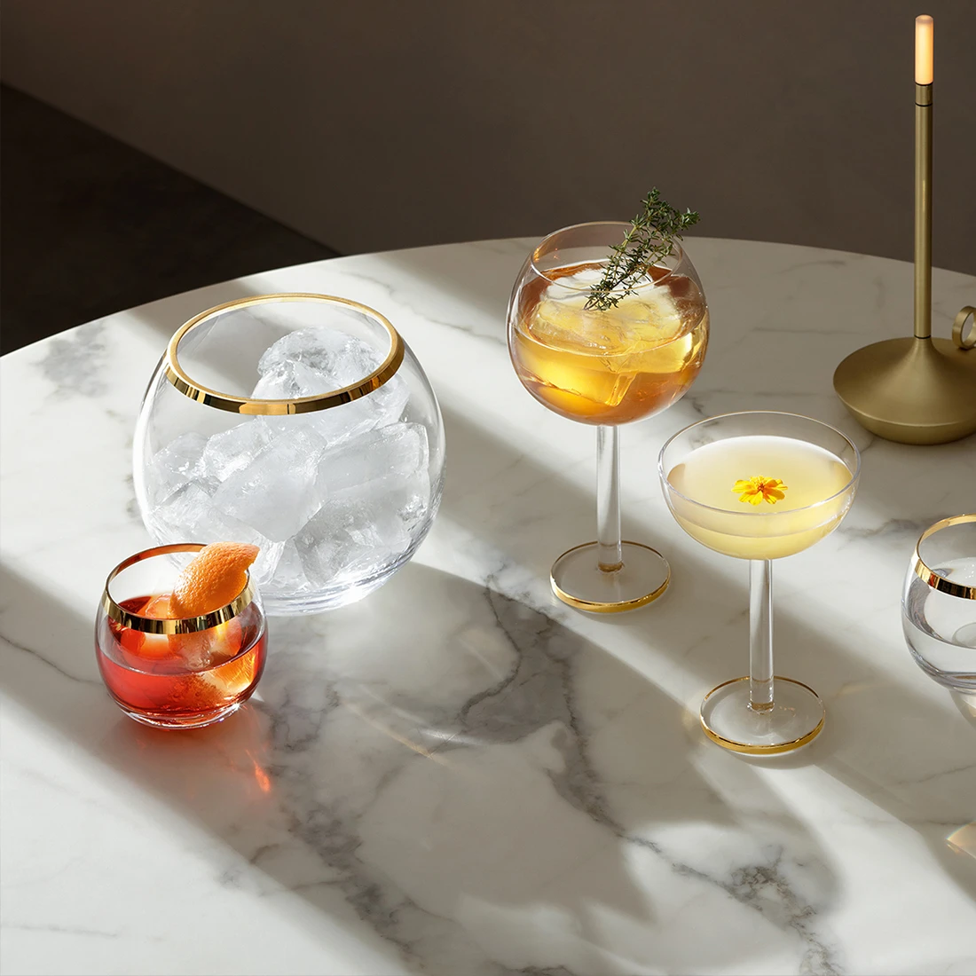 Personalised Luca Gold Gin Glass 6 Personalised Luca Gold Gin Glass - Image 4