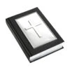 Holy Bible With Sterling Silver Cross 2 Holy Bible With Sterling Silver Cross -Fashion Accessories GB5 SS BLA