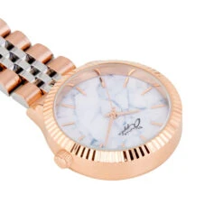 Callista Marble & Rose Gold Nurse Watch -Fashion Accessories H 1