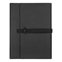 Personalised Hugo Boss A4 Illusion Folder – Black