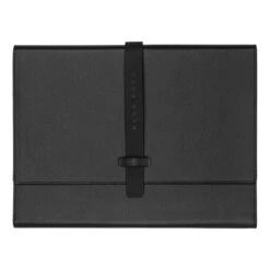 Personalised Hugo Boss A4 Illusion Folder – Black -Fashion Accessories HDF212A 3
