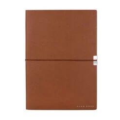Hugo Boss Notebook – Plain Brown A5