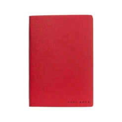 Hugo Boss Lined Notebook – Red A6