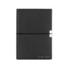 Hugo Boss Notebook – Plain Black A6 2 Hugo Boss Notebook – Plain Black A6 -Fashion Accessories HNM124A