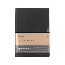 Hugo Boss Diary Notebook – Black A6 -Fashion Accessories HNM124AA 2
