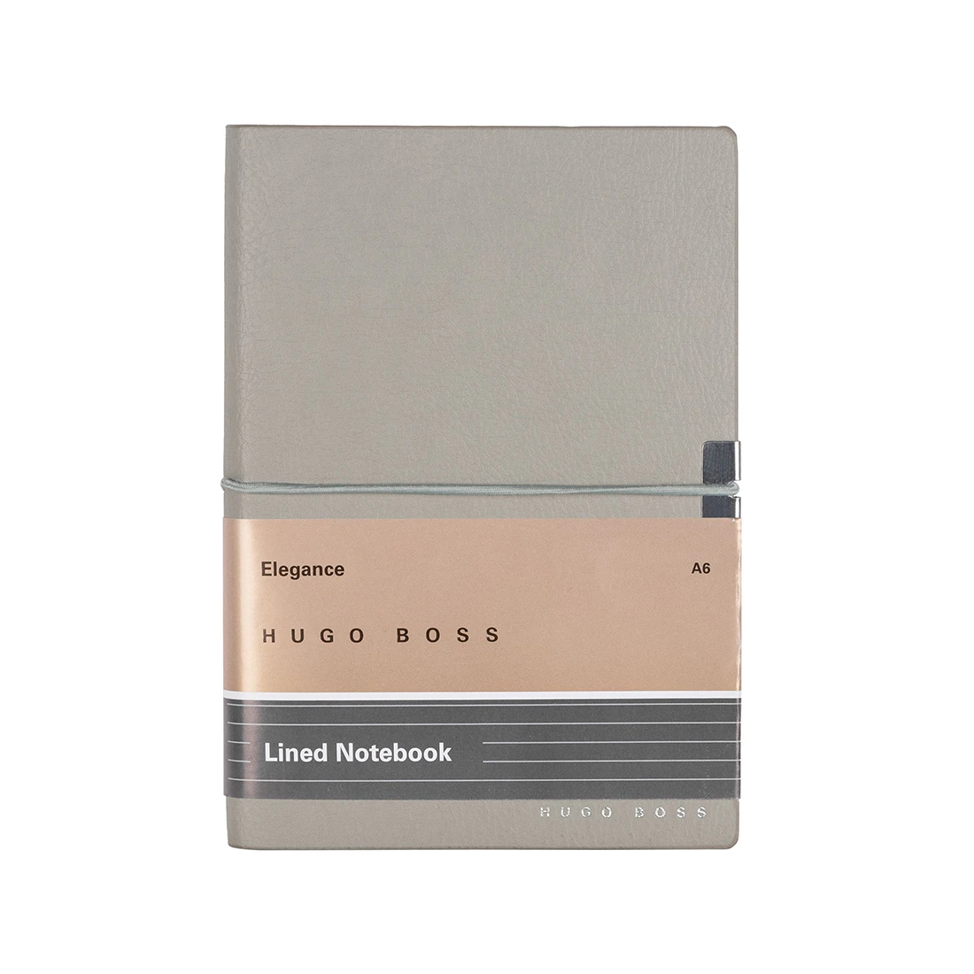 Hugo Boss Notebook – Lined Grey A6 6 Hugo Boss Notebook – Lined Grey A6 - Image 4