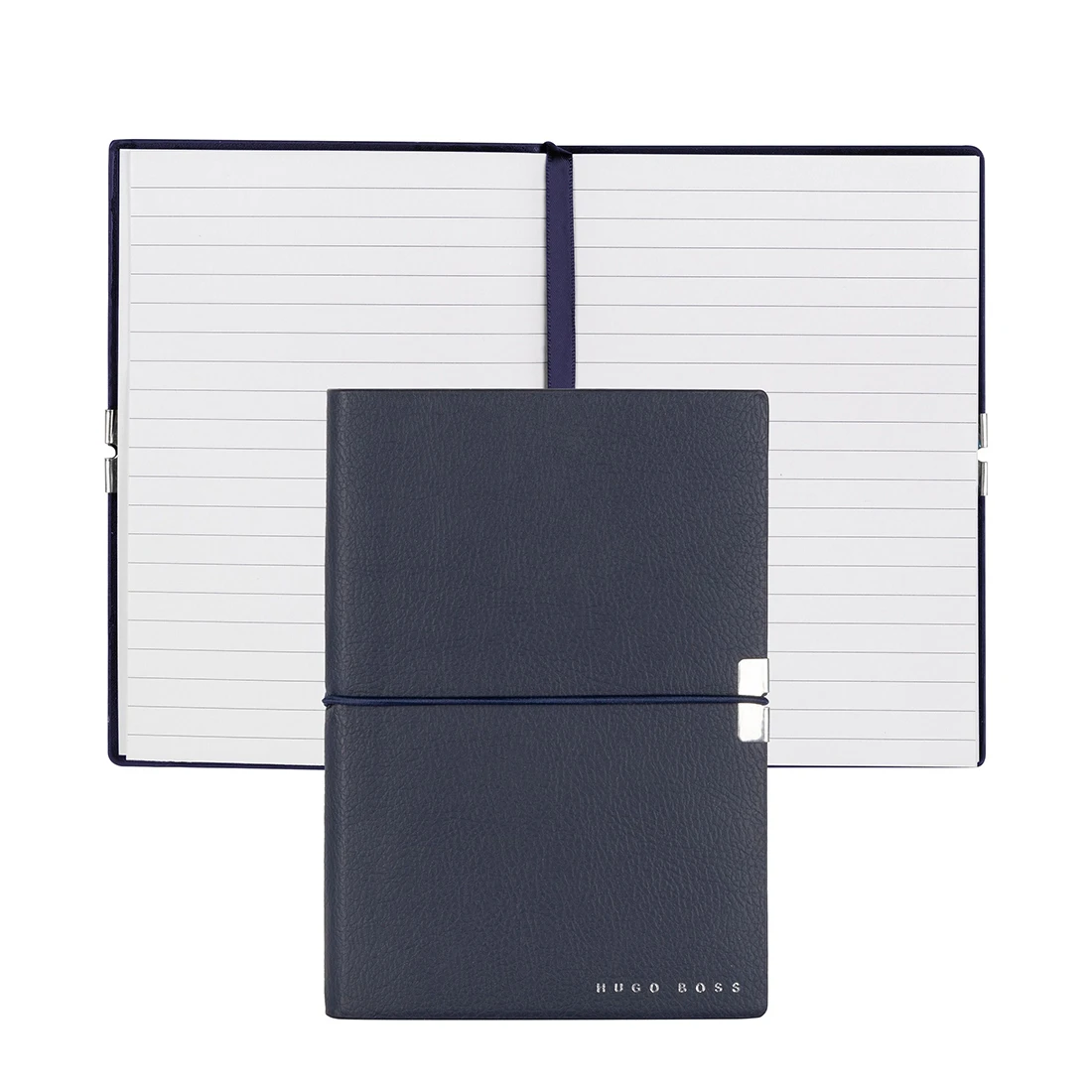 Hugo Boss Notebook – Lined Navy A6 4 Hugo Boss Notebook – Lined Navy A6 - Image 2