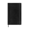 Moleskine Soft Cover Leather Classic Notebook – Black Large -Fashion Accessories LCLH31SBKBOXF 1